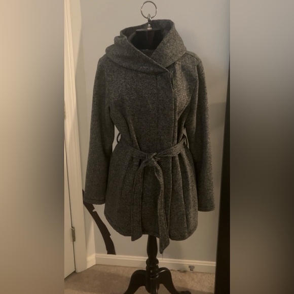 Grey Cotton Trench - Picture 4 of 10